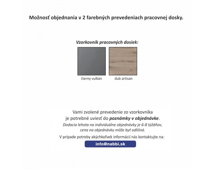 Dolná kuchynská skrinka Langen D40 P - dub artisan / sivá