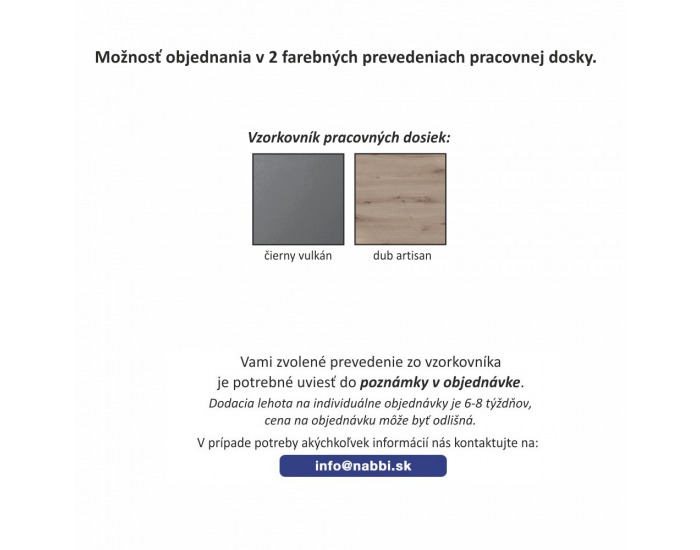 Dolná kuchynská skrinka s úchytkami Langen D40S3 - dub artisan / sivá