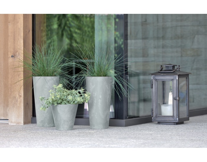 Plastový kvetináč DTUS250E 25 cm - terakota