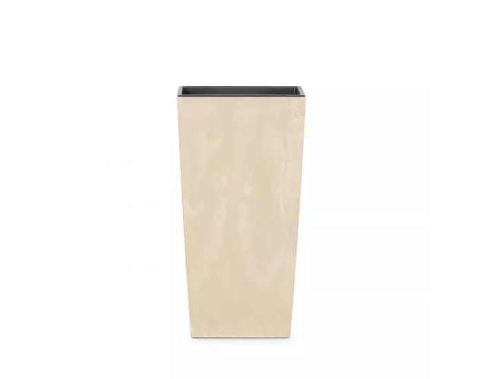 Plastový kvetináč DURS125E 12,5 cm - slonovinová