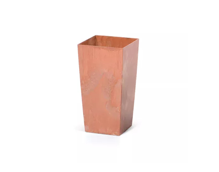 Plastový kvetináč DURS125E 12,5 cm - terakota