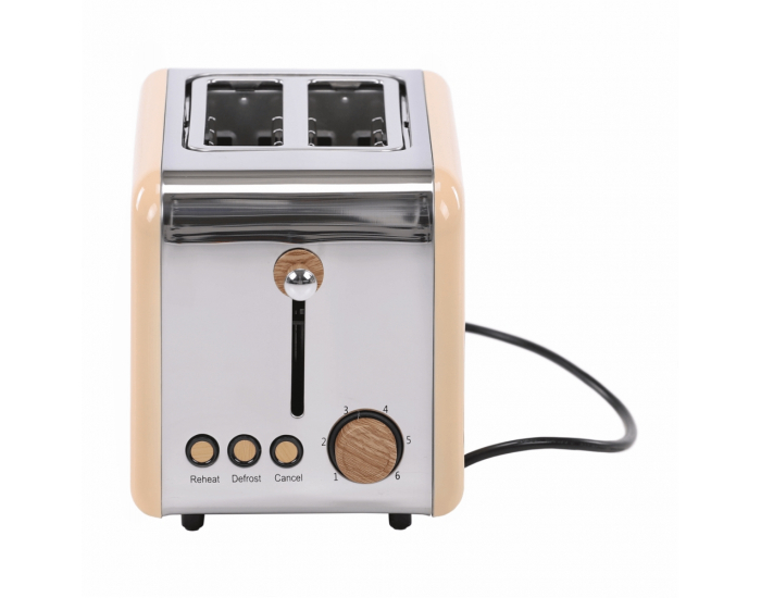 Hriankovač Dustin - béžová / vzor drevo