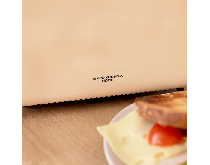 Hriankovač Dustin - béžová / vzor drevo