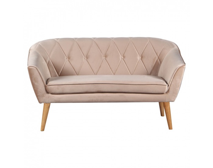 Dvojsedačka Nosel - béžová / prírodná