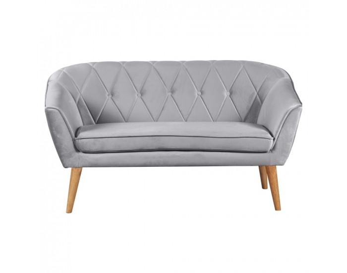 Dvojsedačka Nosel - sivá / prírodná