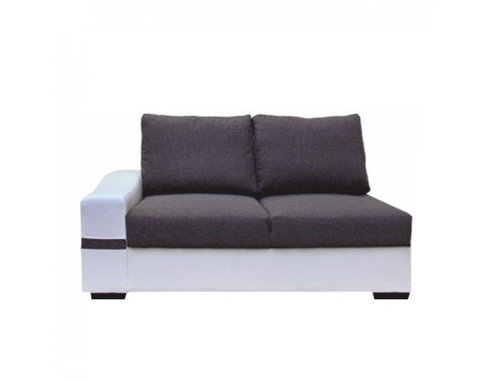 Dvojsedačka Oregon 07 - sivá / biela