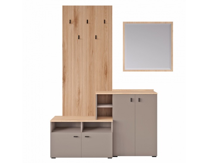 Predsieň Ebrao - toffee / natural / dub torro