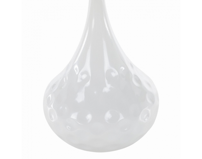 Konferenčný stolík Ebrel - biely mramor / biela