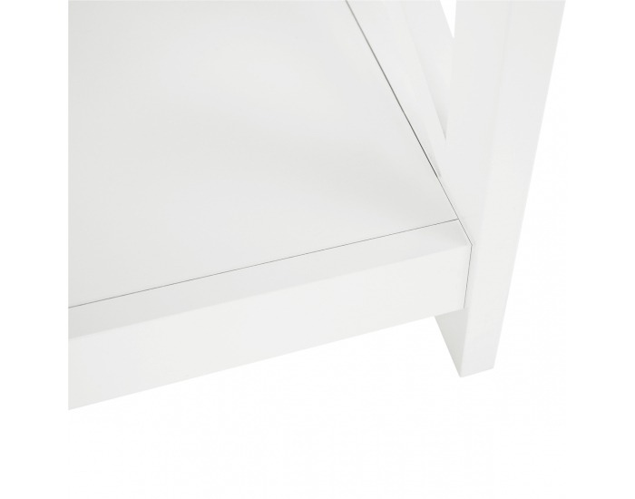 Konferenčný stolík Edria - biela