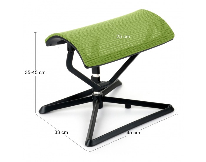 Podnožka Efuso Foot - zelená / čierna