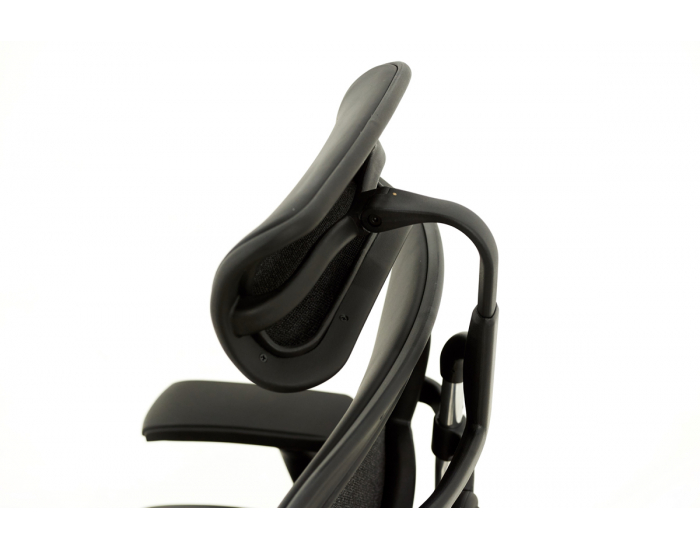 Kancelárska stolička s podrúčkami Efuso LE - čierna / chróm