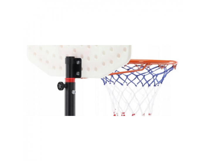 Prenosný basketbalový kôš Eirik - mix farieb