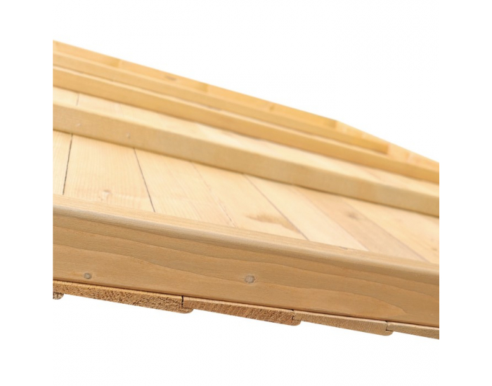 Záhradná zástena Elady Typ 3 180x120 cm - hnedá