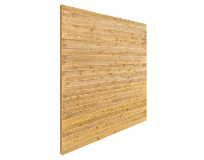Záhradná zástena Elady Typ 4 180x180 cm - hnedá