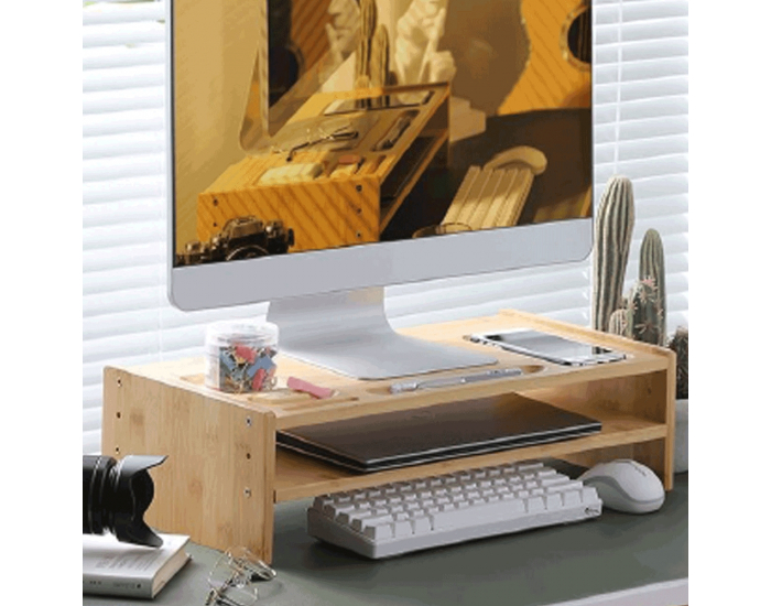 Stojan na monitor Elaro Typ 4 - biela