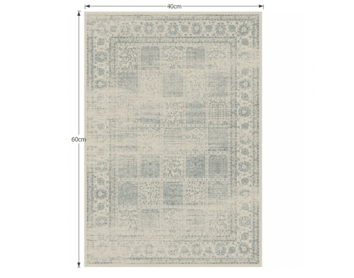 Koberec Elrond 40x60 cm - sivá