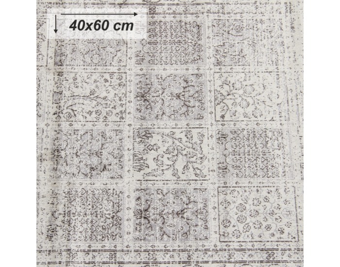 Koberec Elrond 40x60 cm - sivá