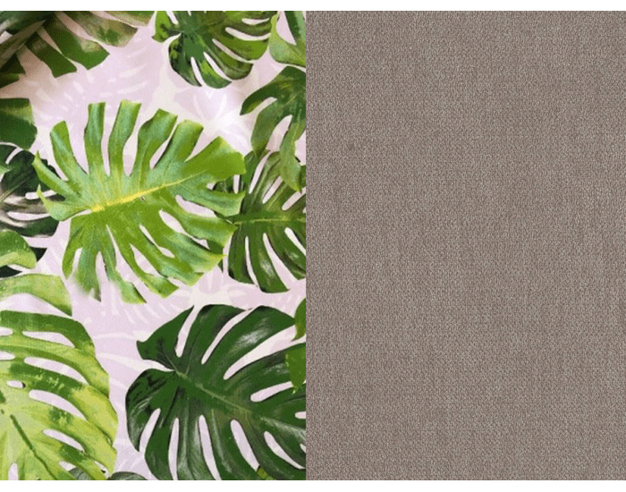 Rozkladacia pohovka s úložným priestorom Real - vzor / béžová