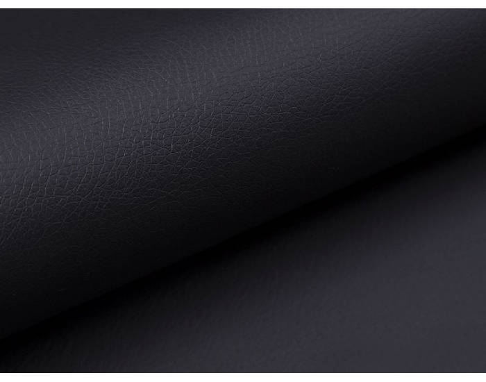 Rohová sedačka U s rozkladom a úložným priestorom Melfi L/P - čierna (Soft 11)