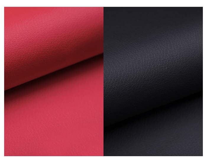Rohová sedačka s rozkladom Bolzano Mini P - červená / čierna