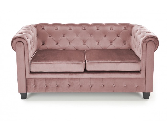 Dvojsedačka Eriksen XL - ružová / čierna