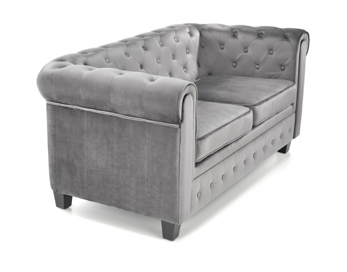 Dvojsedačka Eriksen XL - sivá / čierna