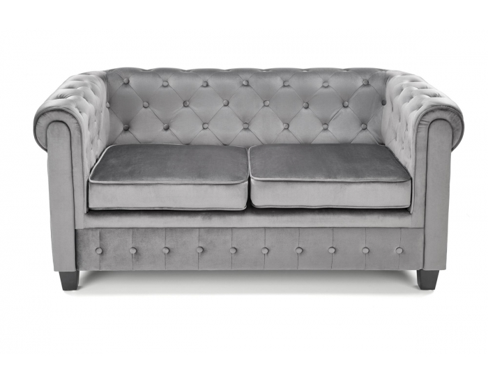 Dvojsedačka Eriksen XL - sivá / čierna