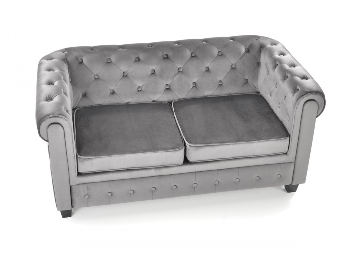 Dvojsedačka Eriksen XL - sivá / čierna