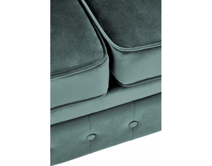 Dvojsedačka Eriksen XL - tmavozelená / čierna