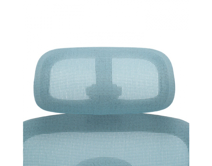 Kancelárske kreslo Ermen - neomint / svetlosivá / sivá