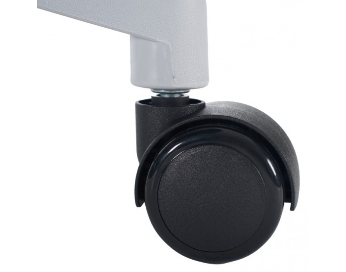 Kancelárske kreslo Ermen - svetlosivá / sivá