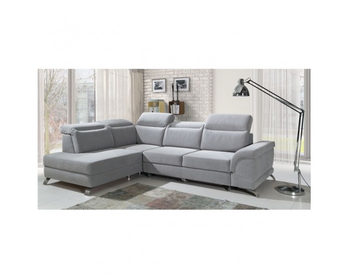 Dvojsedačka s rozkladom Ermo 2 ERRE P - svetlosivá