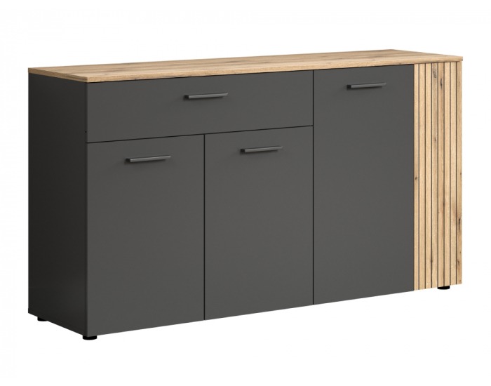 Obývacia izba Esena - grafit / dub evoke