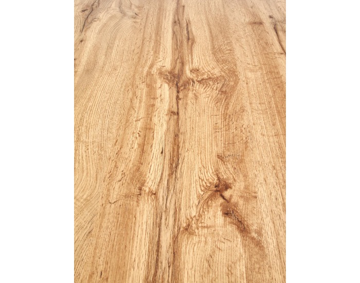 Konferenčný stolík Espinoza - dub prírodný / čierna