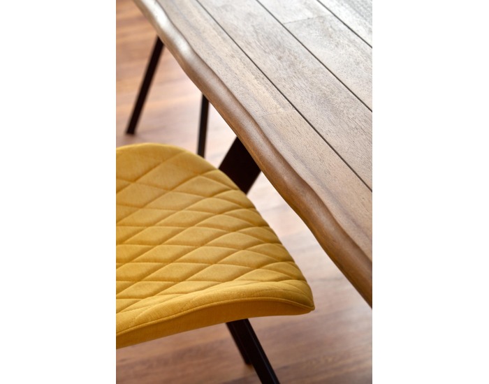 Jedálenský stôl Esposito - orech / čierna