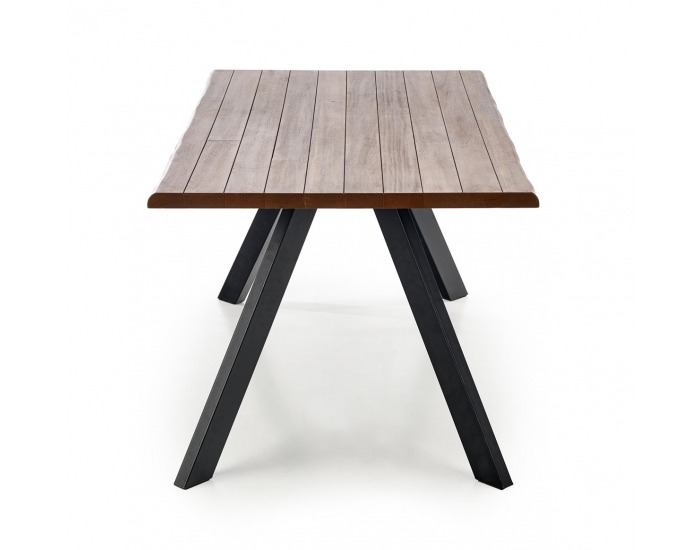 Jedálenský stôl Esposito - orech / čierna