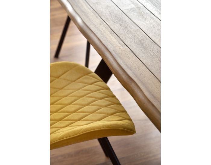 Jedálenský stôl Esposito - orech / čierna