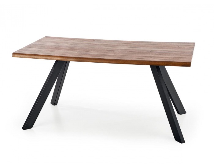 Jedálenský stôl Esposito - orech / čierna