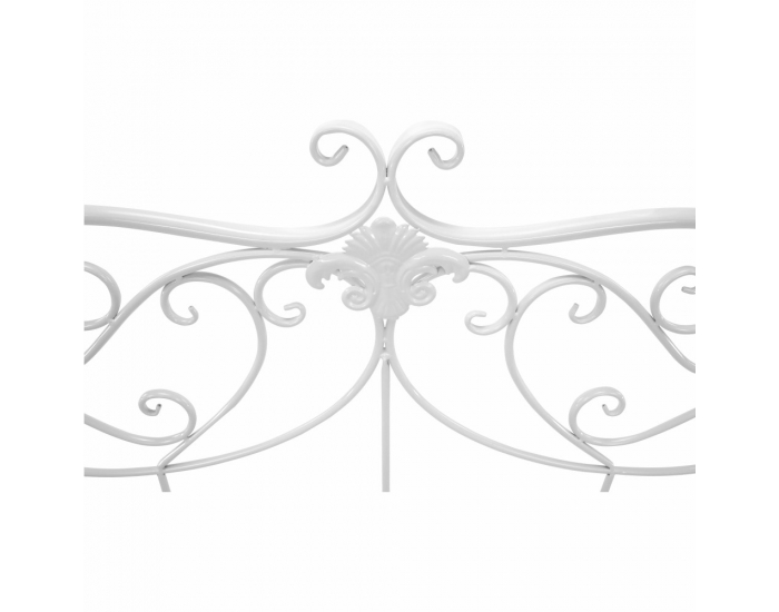 Záhradná lavička Etelia New - biela