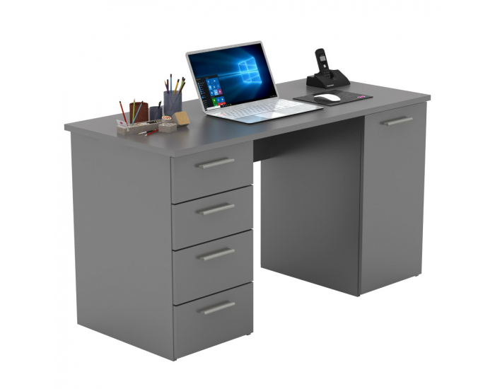 PC stolík Eustach - grafit