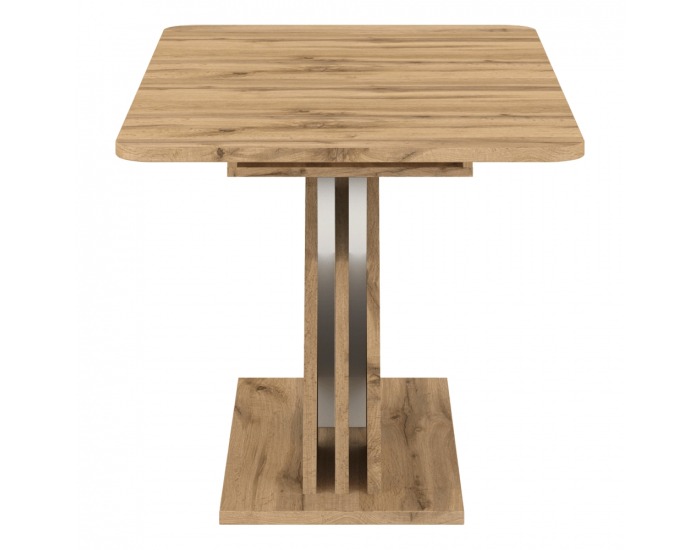 Rozkladací jedálenský stôl Exil 140/180 - dub wotan / biela