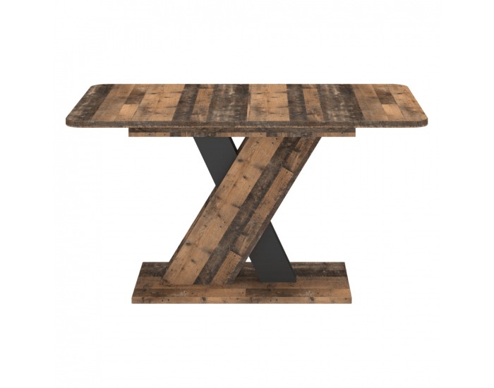 Rozkladací jedálenský stôl Exil 140/180 - old style dark / matera