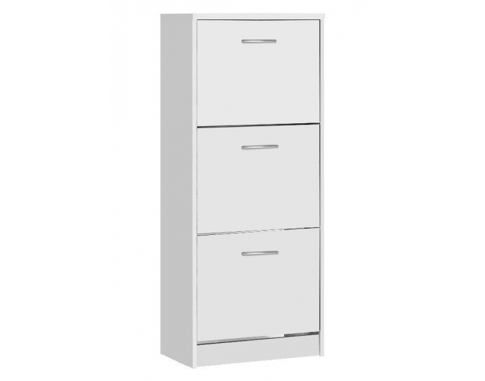 Botník (skrinka na topánky) Sconto 3K - biela