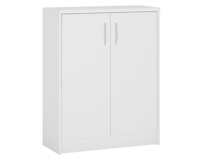 Dvojdverová komoda Sconto K2-2D - biela