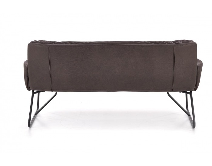 Pohovka Fassi XL - tmavosivá / čierna