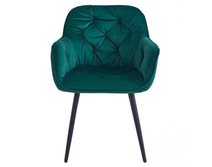 Dizajnové kreslo Fedris New - zelená (Velvet)