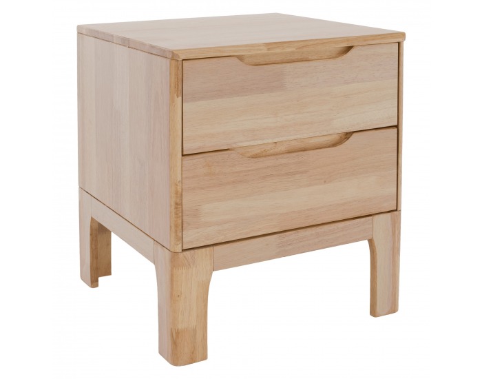 Nočný stolík Ferb - prírodná 
