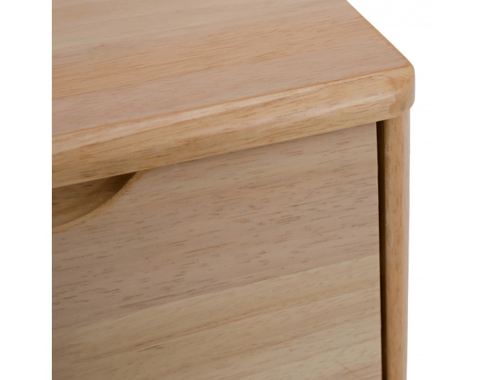 Nočný stolík Ferb - prírodná 