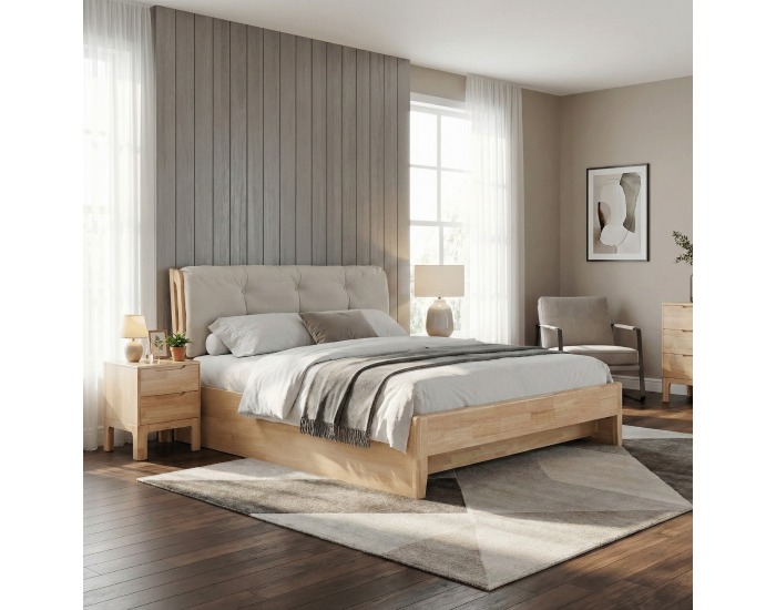 Nočný stolík Ferb - prírodná 