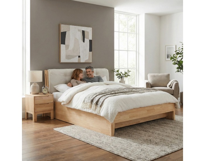 Nočný stolík Ferb - prírodná 